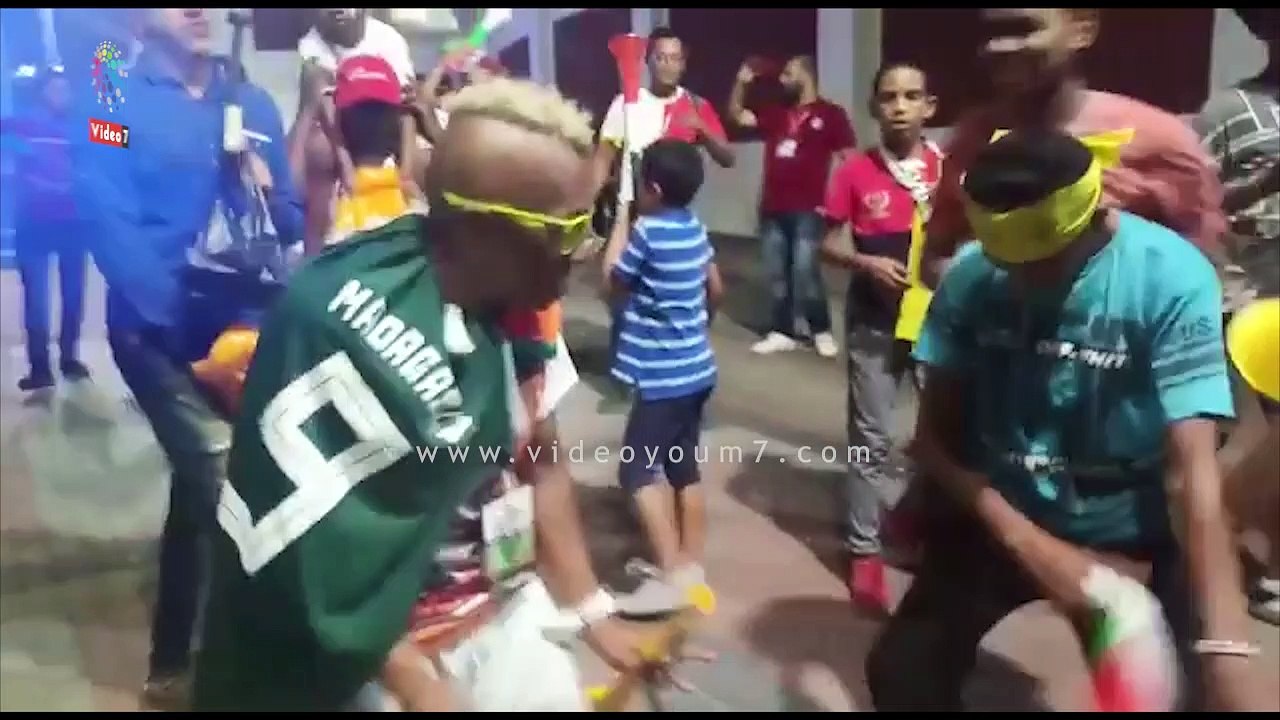 فرحة جماهير مدغشقر بفوز فريقها على الكونغو وتأهلهم لربع النهائى