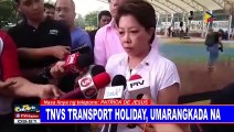 TNVS transport holiday, umarangkada na