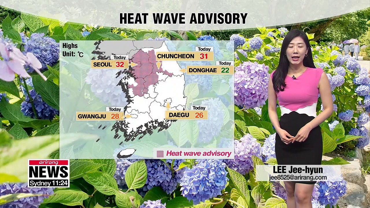 Heat advisory remains in central western regions 070819