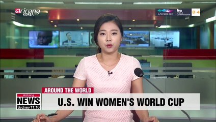 U.S. women's national team win record 4th World Cup title with 2-0 win over Netherlands