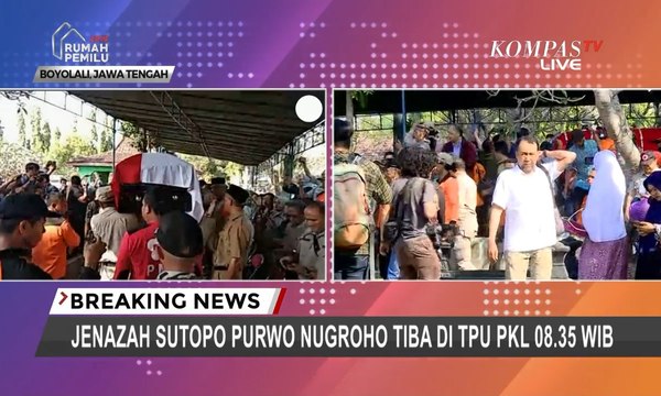 [FULL] Detik-detik Prosesi Pemakaman Sutopo BNPB