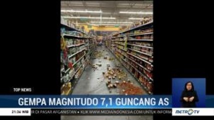 Gempa 7,1 SR Guncang California Selatan