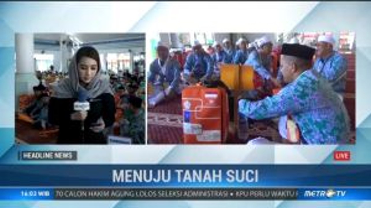 450 Calon Haji Kloter 1 Embarkasi Makassar Berangkat Besok