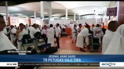 Gelombang Pertama, 78 Petugas Haji Tiba di Arab Saudi