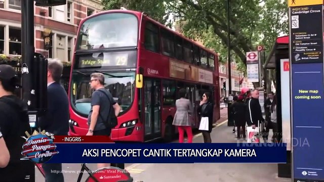 Dunia Punya Cerita - Aksi Pencopet Cantik Tertangkap Kamera