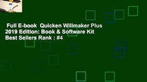 Full E-book  Quicken Willmaker Plus 2019 Edition: Book & Software Kit  Best Sellers Rank : #4
