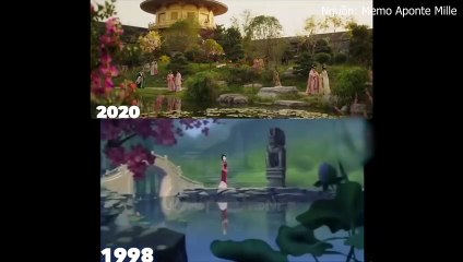 Mulan  - 1998 vs Disney's Mulan - 2020