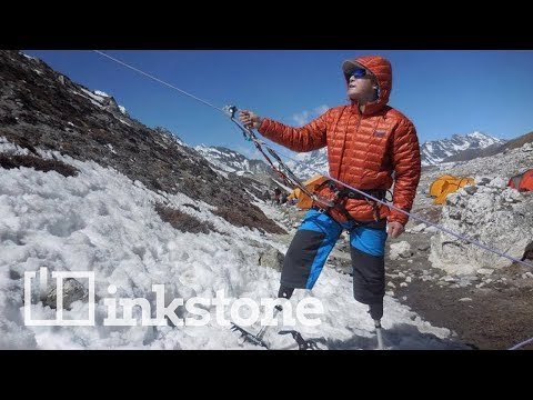 Double amputee conquers Everest
