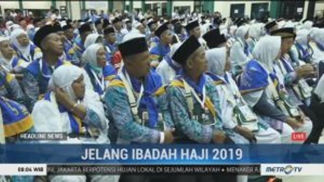 JCH Kloter 1 Embarkasi Palembang Berangkat Hari Ini