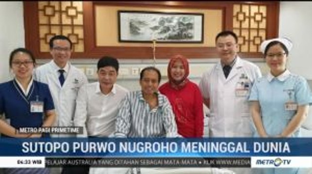 Sutopo Purwo Nugroho BNPB Meninggal Dunia