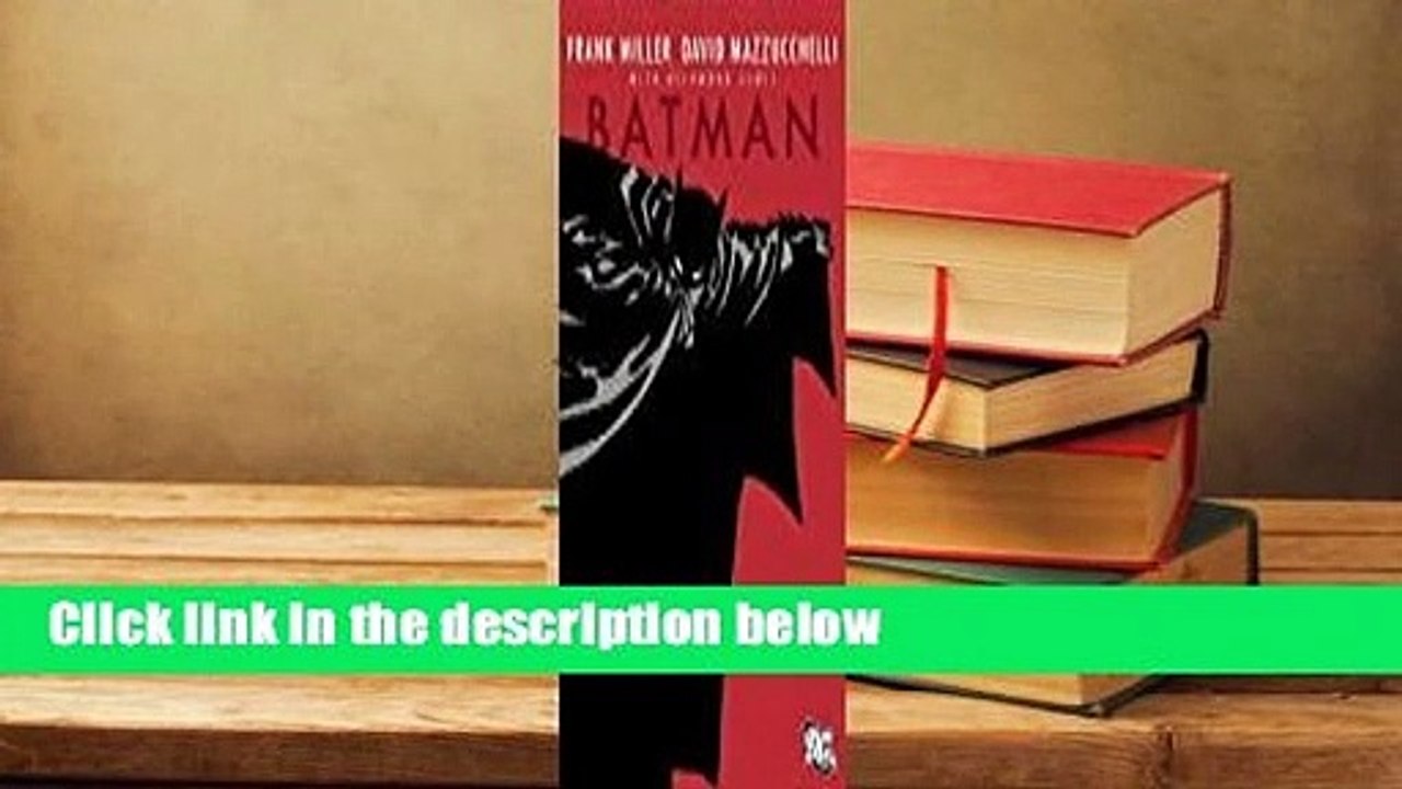 Review  Batman: Year One - Frank Miller