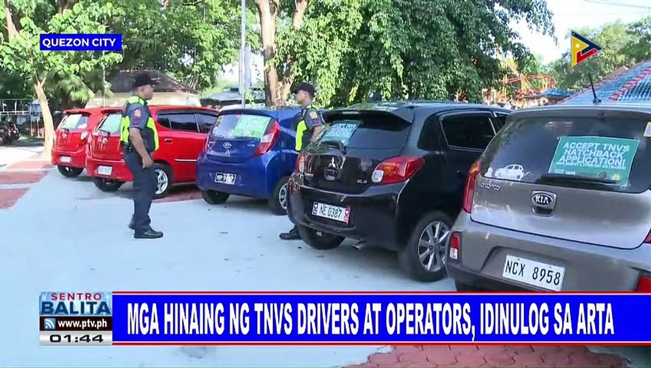 Mga hinaing ng TNVS drivers at operators, idinulog sa ARTA