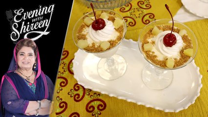 Pineapple Chunky Mousse Recipe by Chef Shireen Anwar 4 July 2019