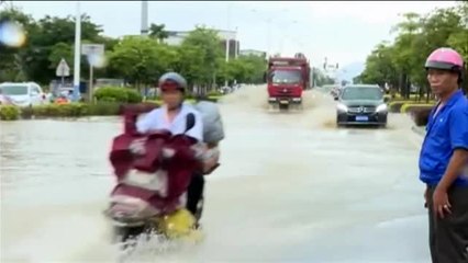 Graves inundaciones en el sur de China