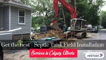 Septic Tank Field Installation