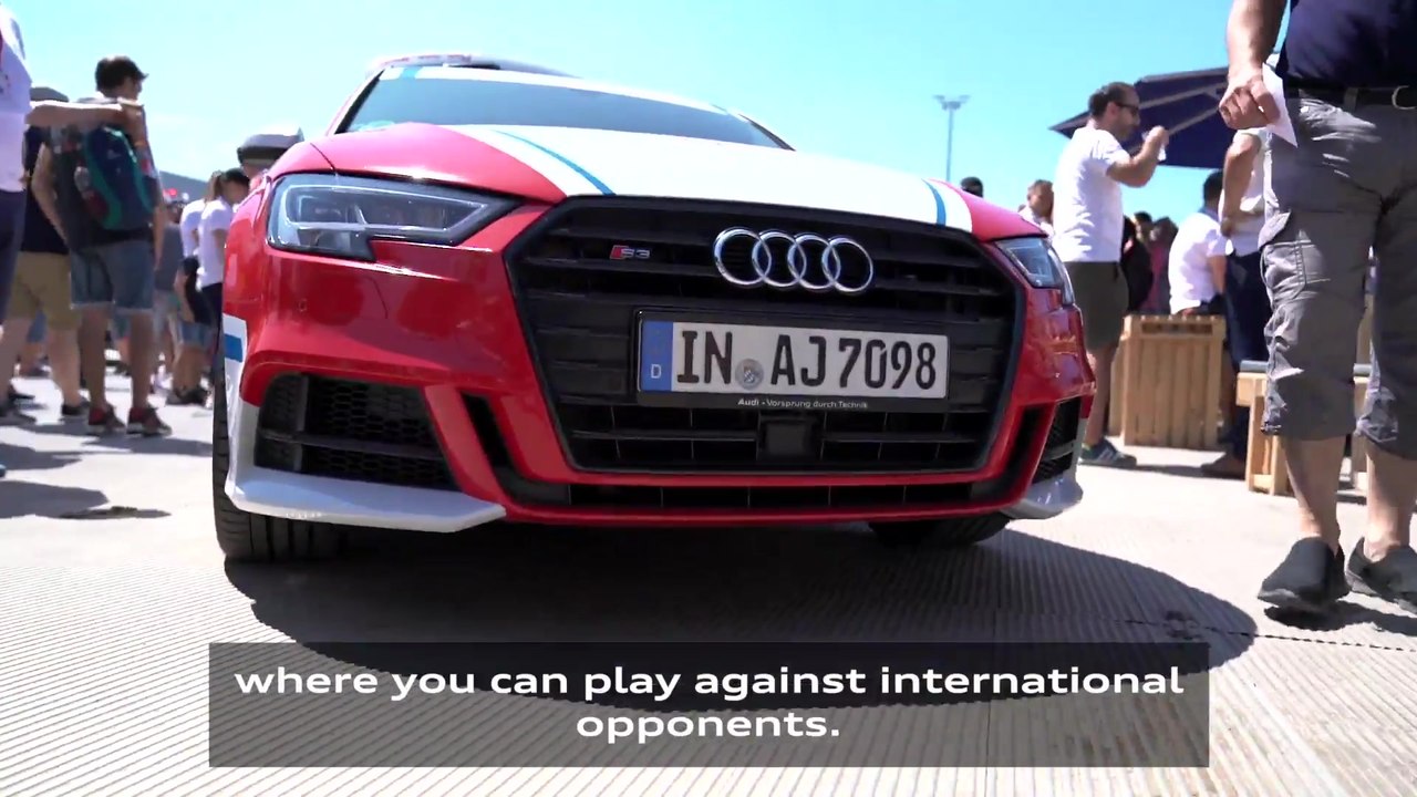 Giovane Élber besucht Audi beim DTM-Heimrennen