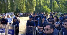 Polis ekipleri ODTÜ'de! Öğrenciler alandan uzaklaştırıldı, ağaç kesimi başladı