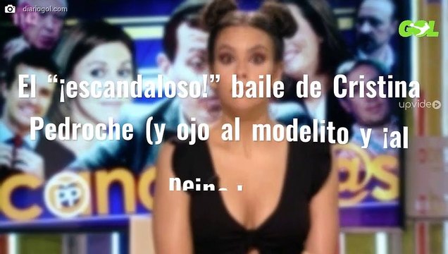El “¡escandaloso!” baile de Cristina Pedroche (y ojo al modelito y ¡al peinado!)