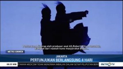 Pertunjukan Teater Kelas Dunia 'I La Galigo'