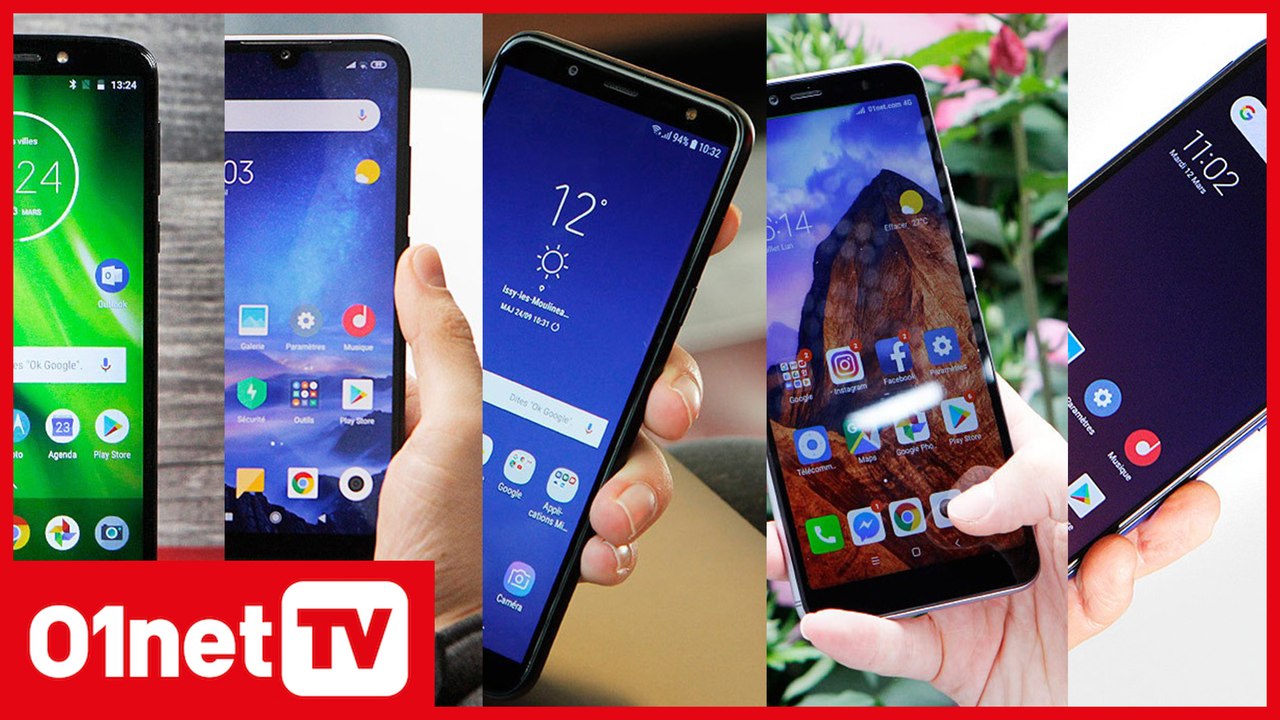 Top 5 les meilleurs smartphones à moins de 200 euros Vidéo Dailymotion