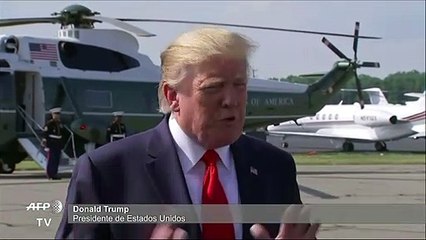 Trump advierte a Irán que "tenga cuidado" con el enriquecimiento de uranio