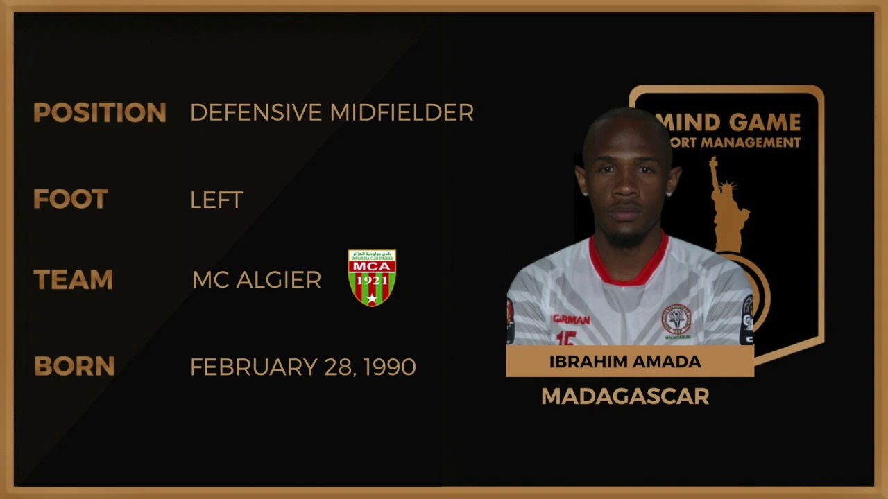 Ibrahim Amada - DM - Best of AFCON 2019