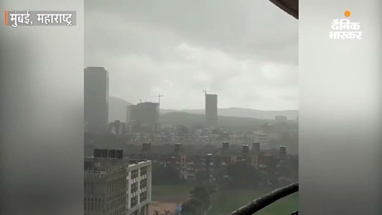 शहर के कई इलाकों में भारी बारिश