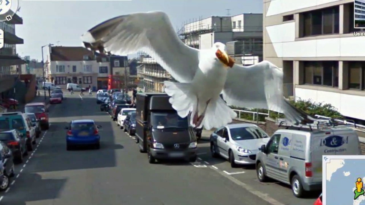 Las imágenes mas divertidas captadas por Google Street View