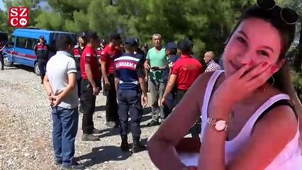 Hortumda kaybolan Buse dağlarda aranıyor