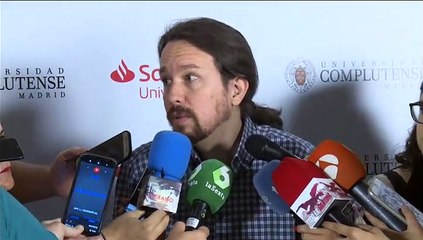 Iglesias: "Esperamos convencer a Sánchez de que haga los deberes para sacar la investidura en julio"