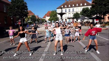 Flashmob à Sarre Union