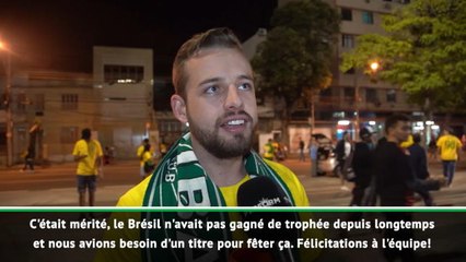 Copa America - Les réactions des supporters brésiliens