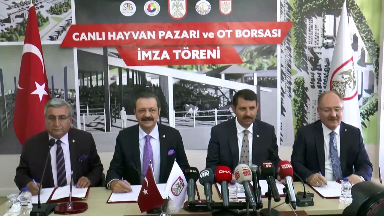 Sivas Canlı Hayvan Pazarı ve Ot Borsası Yapım ve İşletme Protokolü - SİVAS