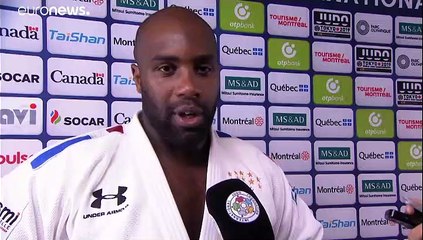 ملك الجودو تيدي رينر يعود بقوة ويتوج بالذهب في مسابقة الجائزة الكبرى للجودو بمونتريال