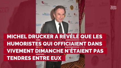 Michel Drucker balance sur la rivalité entre les humoristes de...