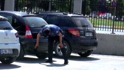 HAMİLE KADININ BULUNDUĞU ARACA SALDIRAN MAGANDALARIN İFADELERİ