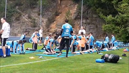 Entrenamiento del Celta de Vigo (08/07/2019)