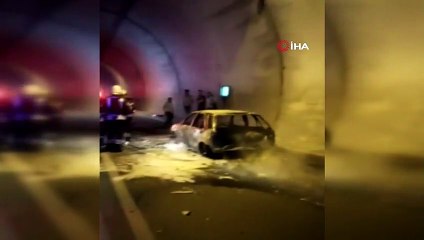 Amasra tünelinde korkulu anlar