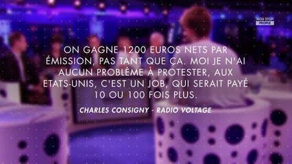 Charles Consigny pousse un coup de gueule sur son salaire dans ONPC