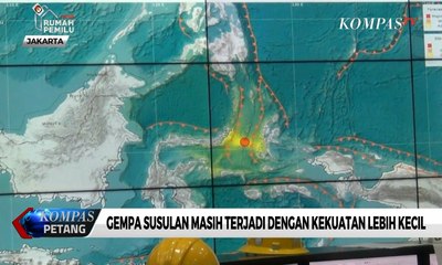 Gempa Susulan di Ternate Masih Terjadi dengan Kekuatan Lebih Kecil
