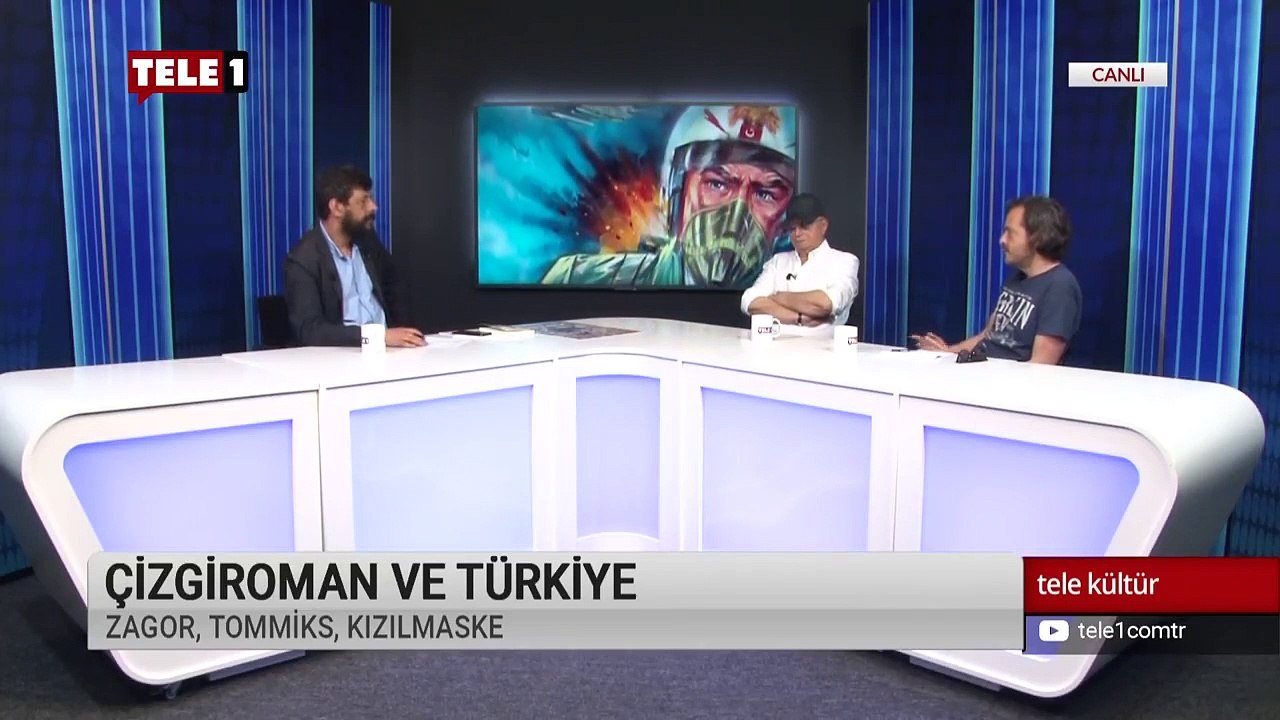Bilgisayar çağında çizgiroman  -  Tele Kültür (4 Mayıs 2019)