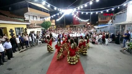 BURSA 'Roman Gecesi' renkli görüntülere sahne oldu