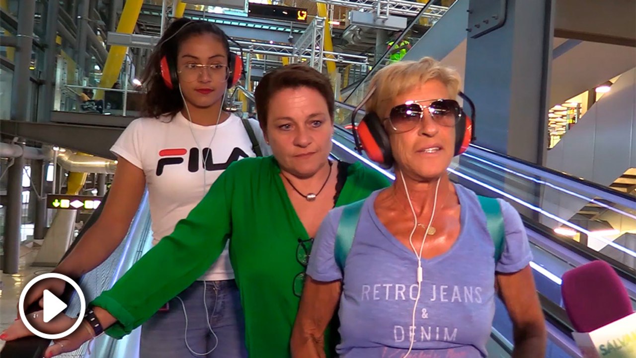 El emocionante reencuentro de Chelo García-Cortés a su llegada a España