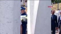 DHA DIŞ - Erdoğan, Aliya İzzetbegoviç'in anıt mezarını ziyaret etti