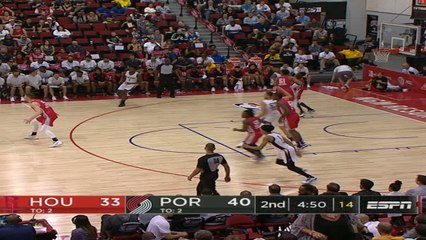 Houston Rockets at Portland Trail Blazers Summer League Raw Recap