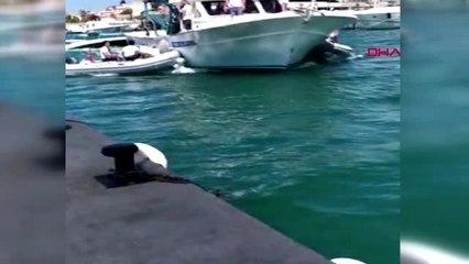 İZMİR Batığa çarpıp, su alan yatın kaptanı ve 5 kişiyi Sahil Güvenlik kurtardı