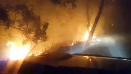 Desalojadas medio centenar de personas en un incendio declarado en Ceuta de madrugada