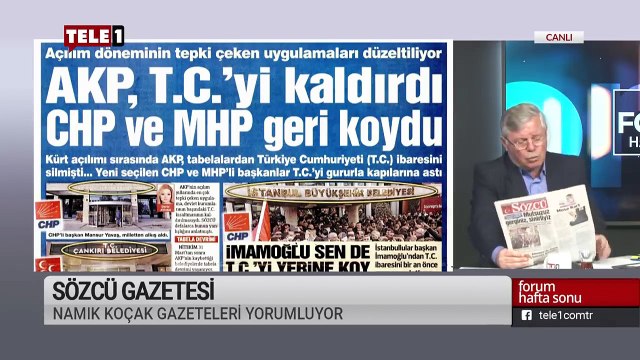 'Mardin kayyımı'na da 164 bin liralık kuruyemiş' - Forum Hafta Sonu (27 Nisan 2019)