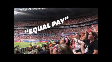 Download Video: Mondial féminin: les spectateurs ont fait passer un message au président de la Fifa