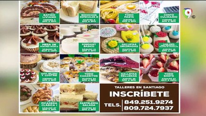 Hoy   en Clases de cocina: Cuadritos de chinola / Mousse de limón y crema de limón  08/07/2019